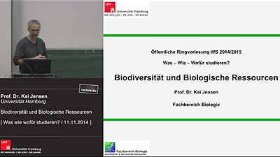 Video: Prof. Dr. Kai Jensen gibt einen Einblick in die Biodiversität und Biologische Ressourcen