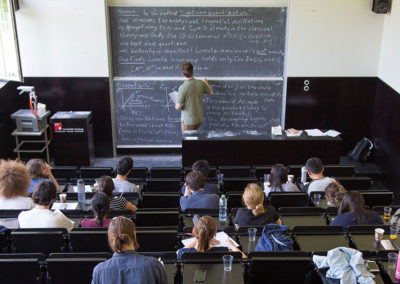 Seminar in kleinem Hörsaal