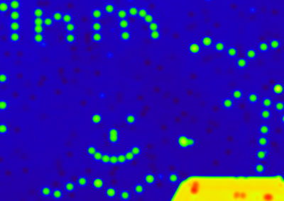 Smiley auf Nano-Ebene