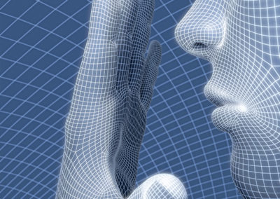 Oberflächenraster des menschlichen Körpers, Computer-Darstellung
